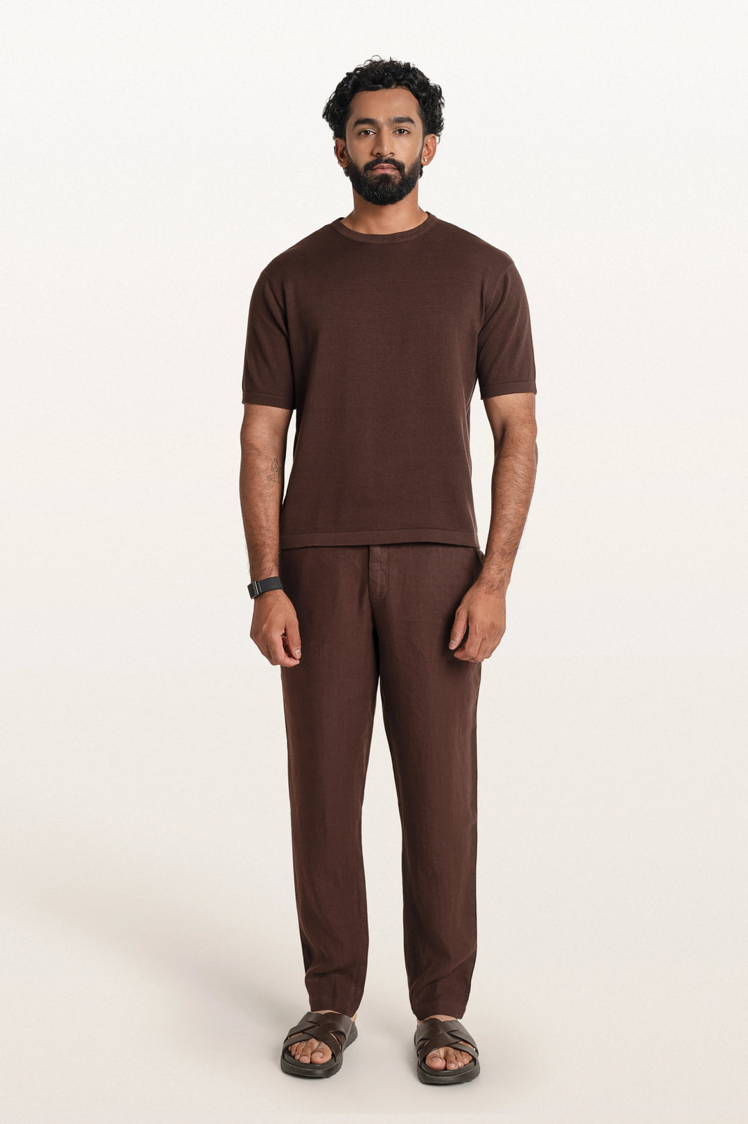 Tian Espresso Men's Smart Fit T-Shirt