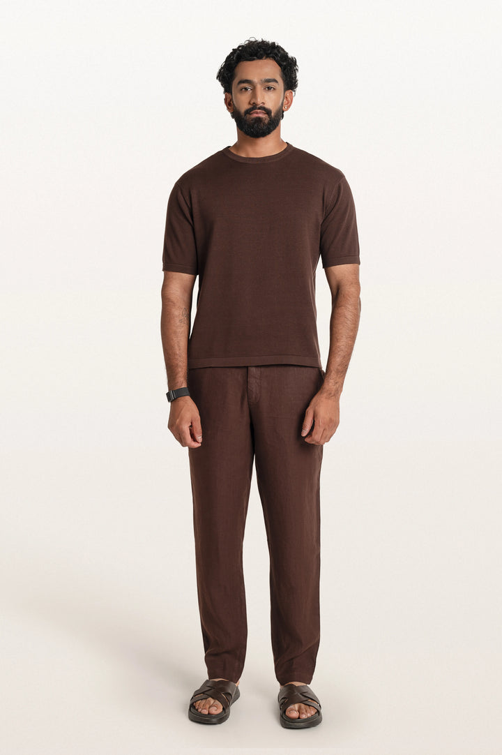 Tian Espresso Men's Smart Fit T-Shirt