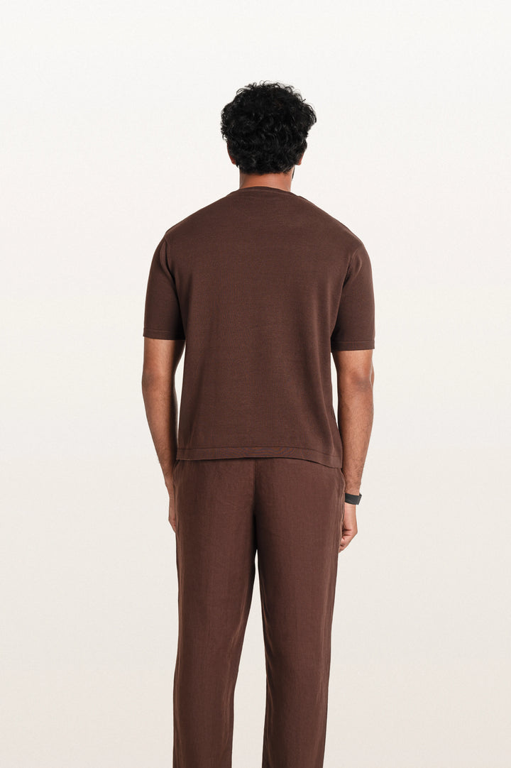 Tian Espresso Men's Smart Fit T-Shirt