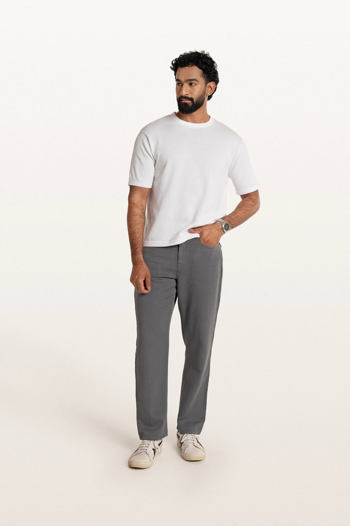 Tian White Men's Smart Fit T-Shirt