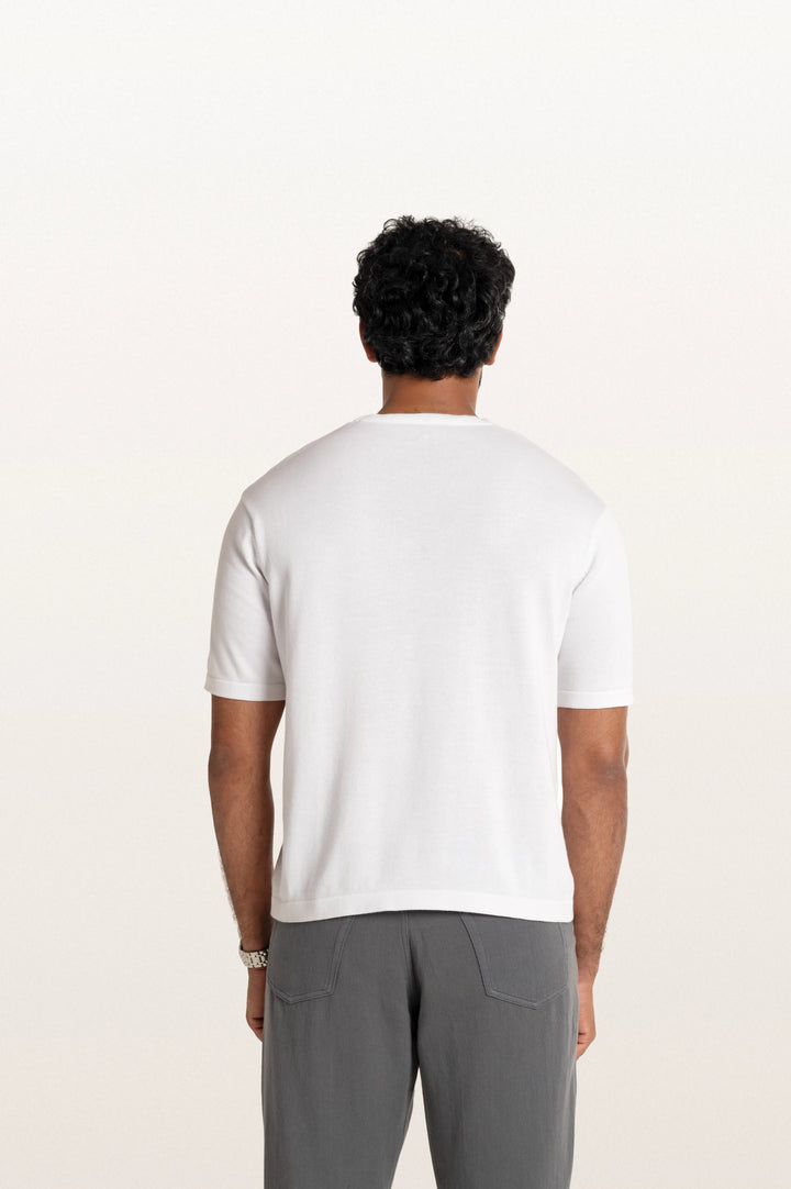 Tian White Men's Smart Fit T-Shirt