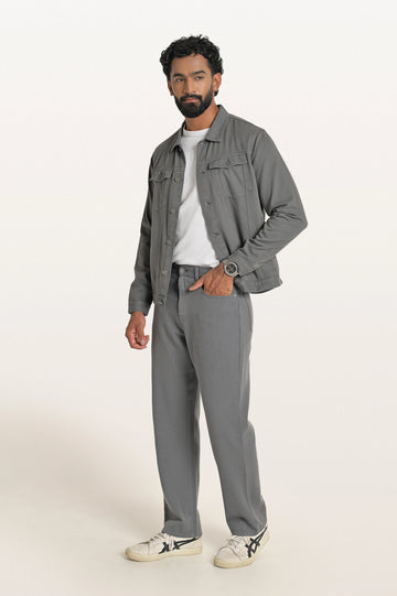 Diego Khadi Titanium Men's Cotton Shirt