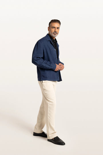 Coren Sunset Navy Men's Smart Fit Jacket
