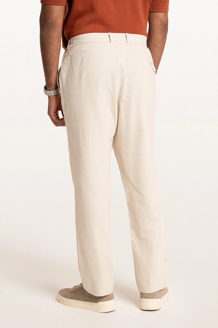 Rune Light Beige Men's Smart Fit Pant