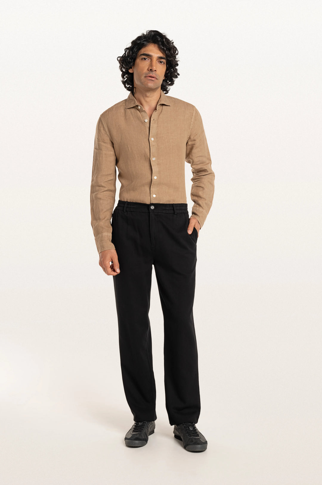 Vito Black Men's Smart Fit Pant