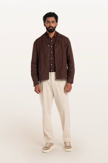 Coren Espresso Men's Smart Fit Jacket