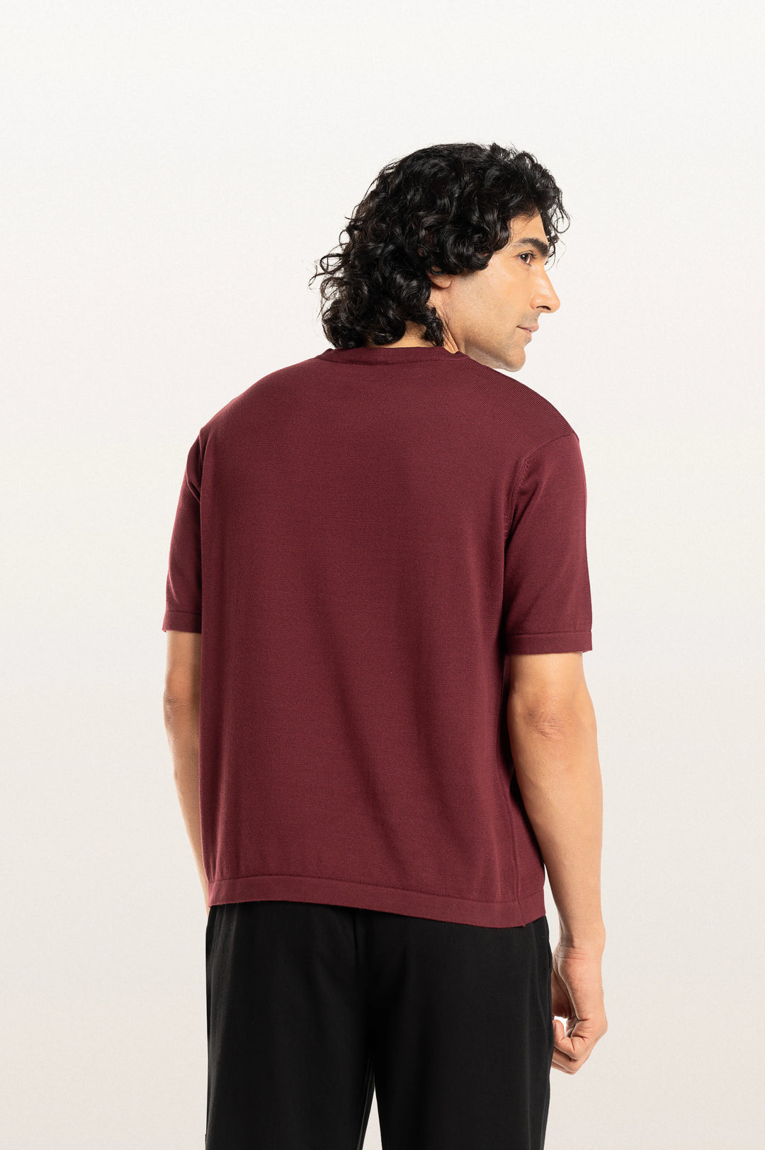 Tian Red Wine Men's Smart Fit T-Shirt
