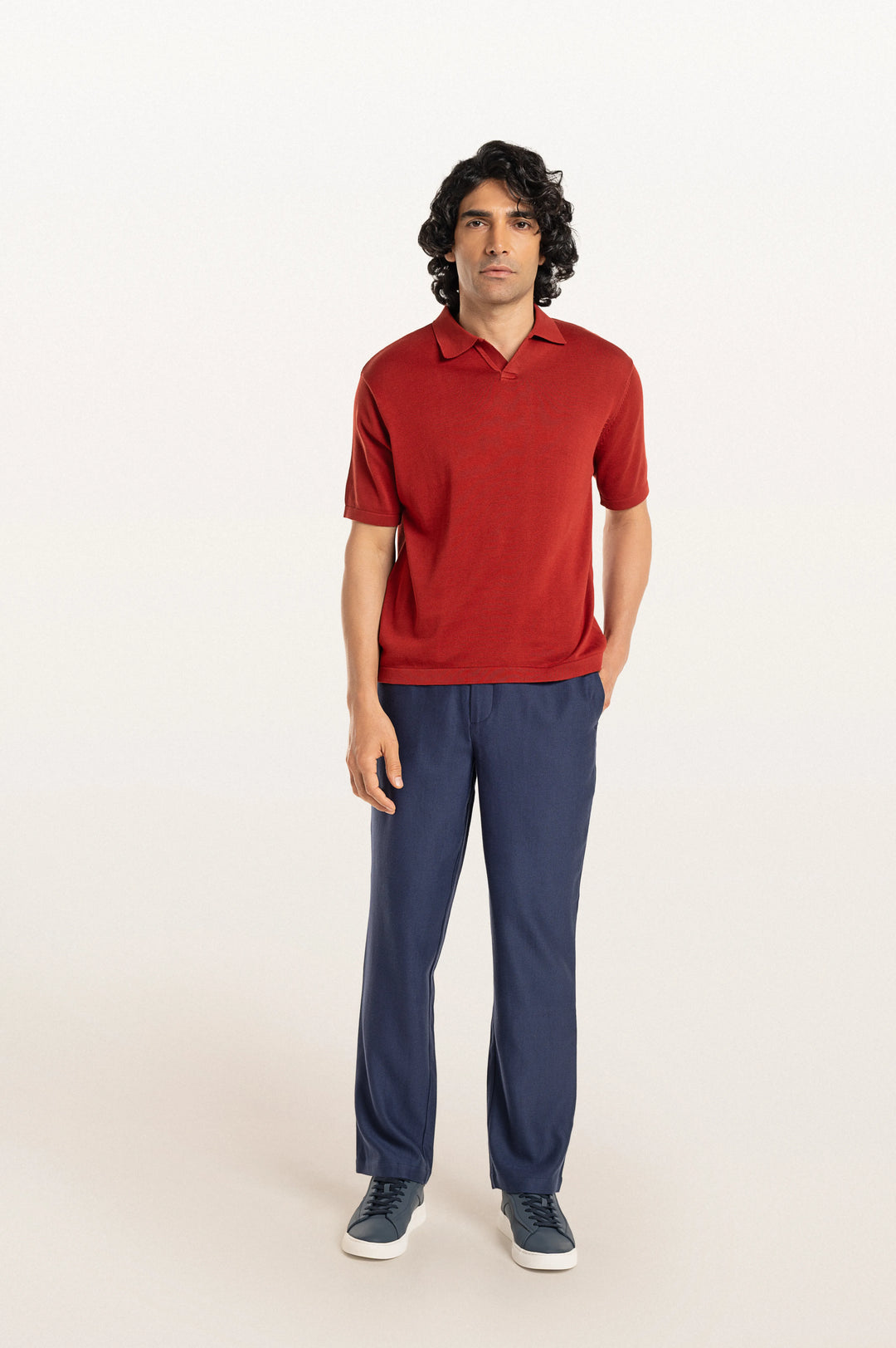 Luma Brick Men's Smart Fit Polo Tee