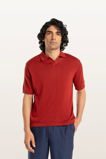 Luma Brick Men's Smart Fit Polo Tee