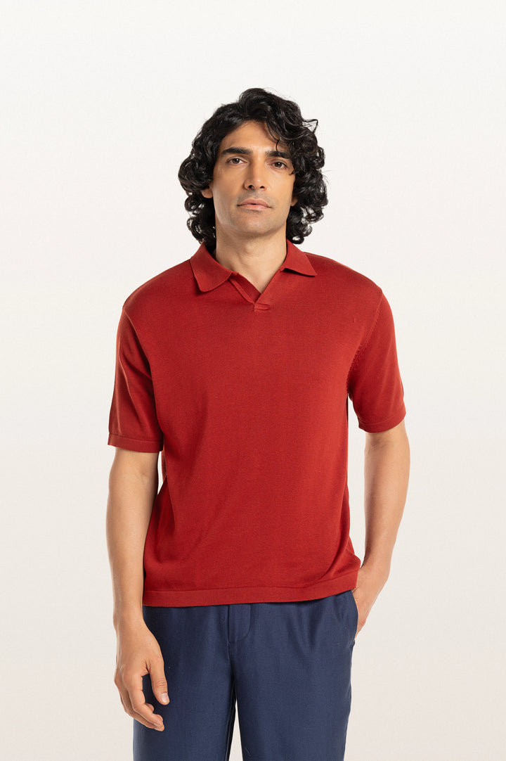 Luma Brick Men's Smart Fit Polo Tee