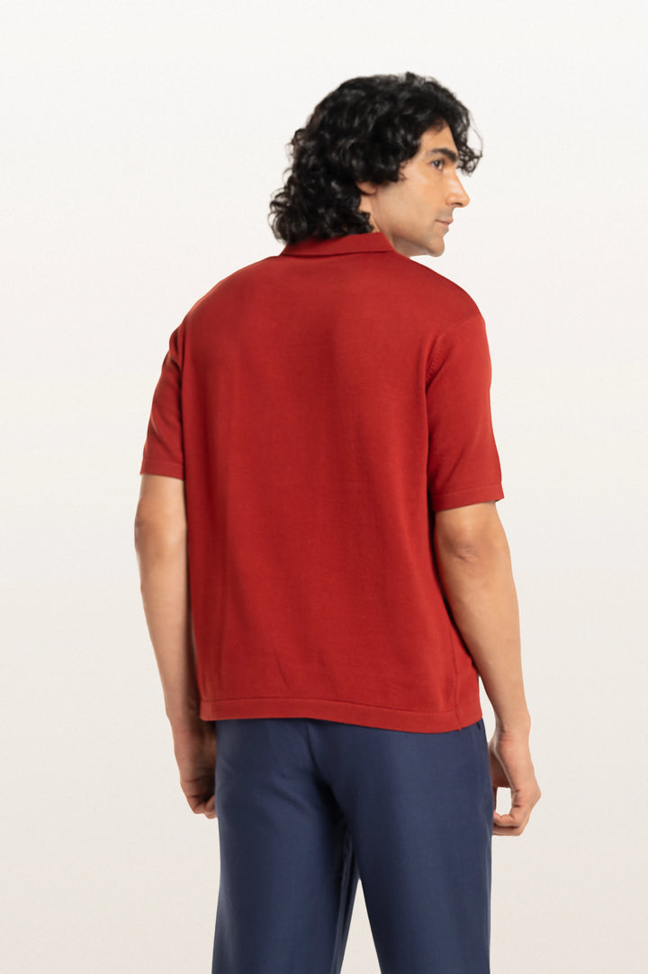 Luma Brick Men's Smart Fit Polo Tee