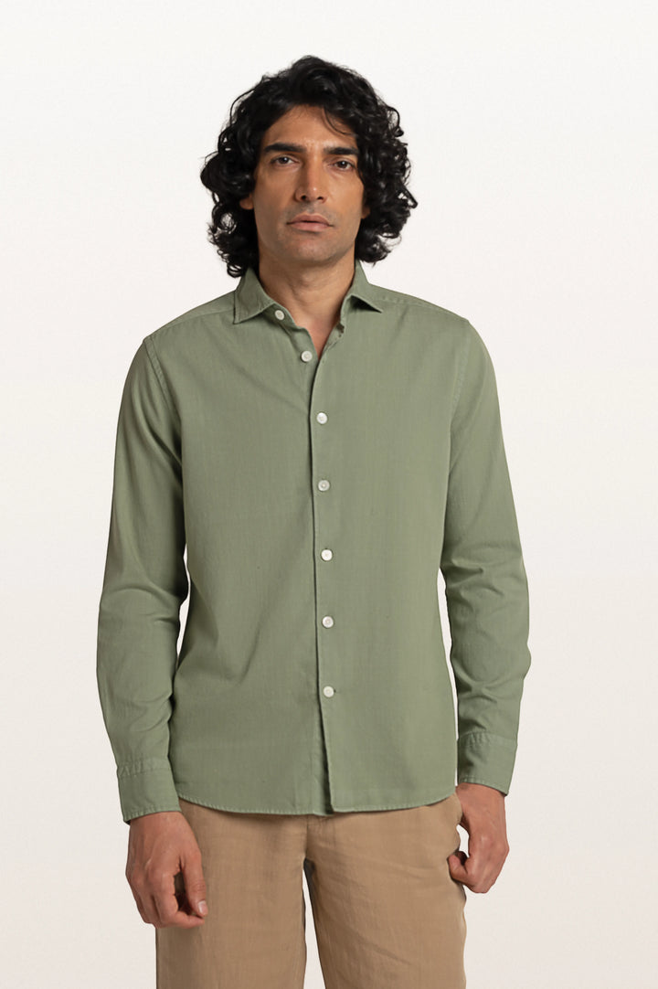 Sloane Matcha Men's Slim Fit Shirt