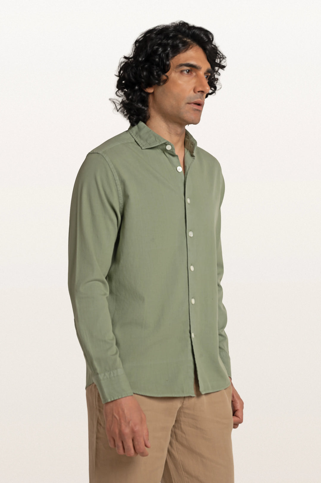 Sloane Matcha Men's Slim Fit Shirt