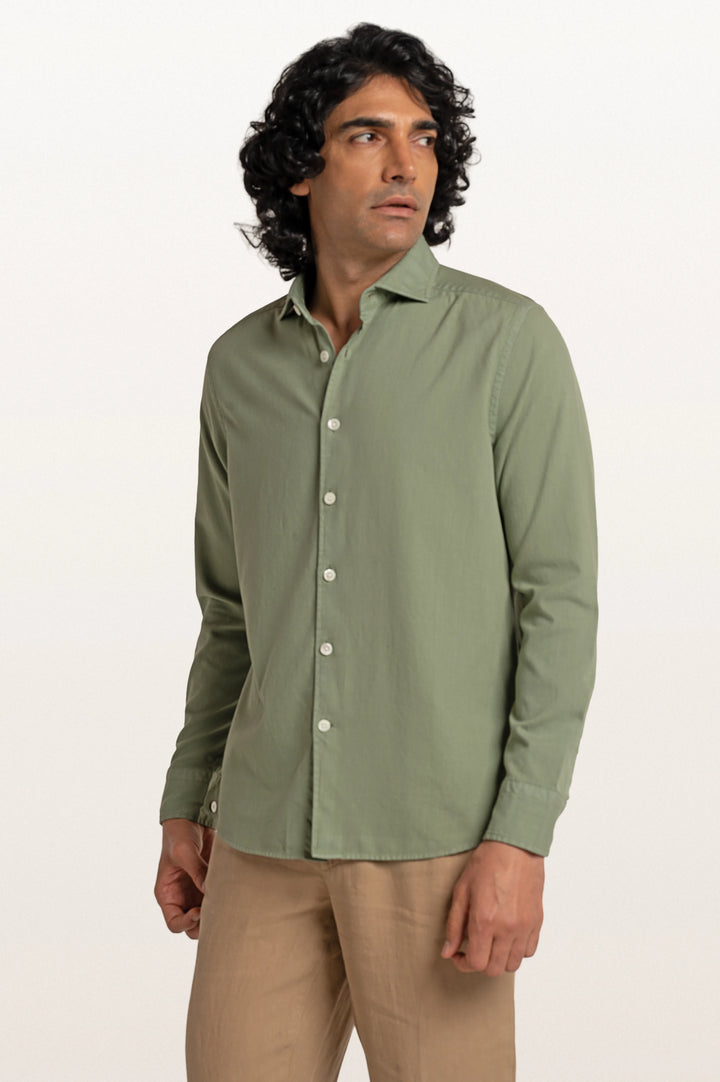 Sloane Matcha Men's Slim Fit Shirt