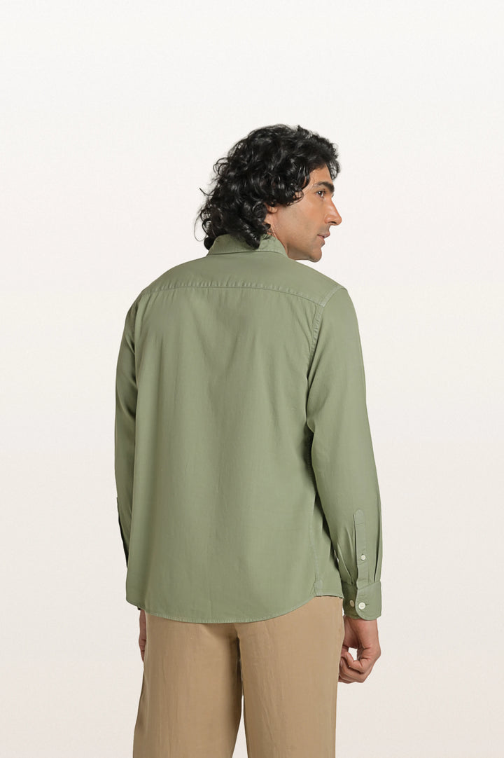 Sloane Matcha Men's Slim Fit Shirt
