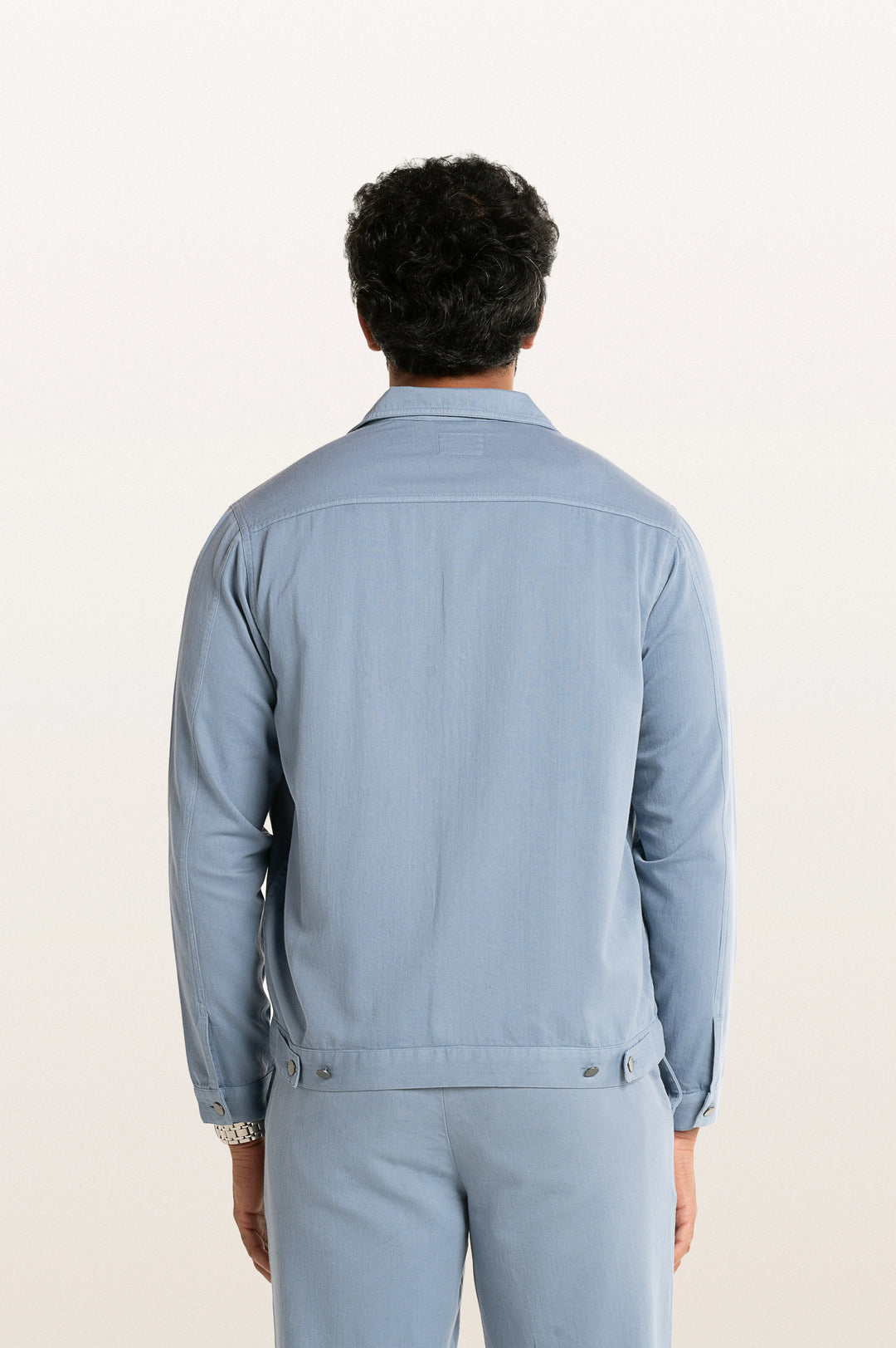Diego Khadi Stormy Blue Men's Cotton Shirt