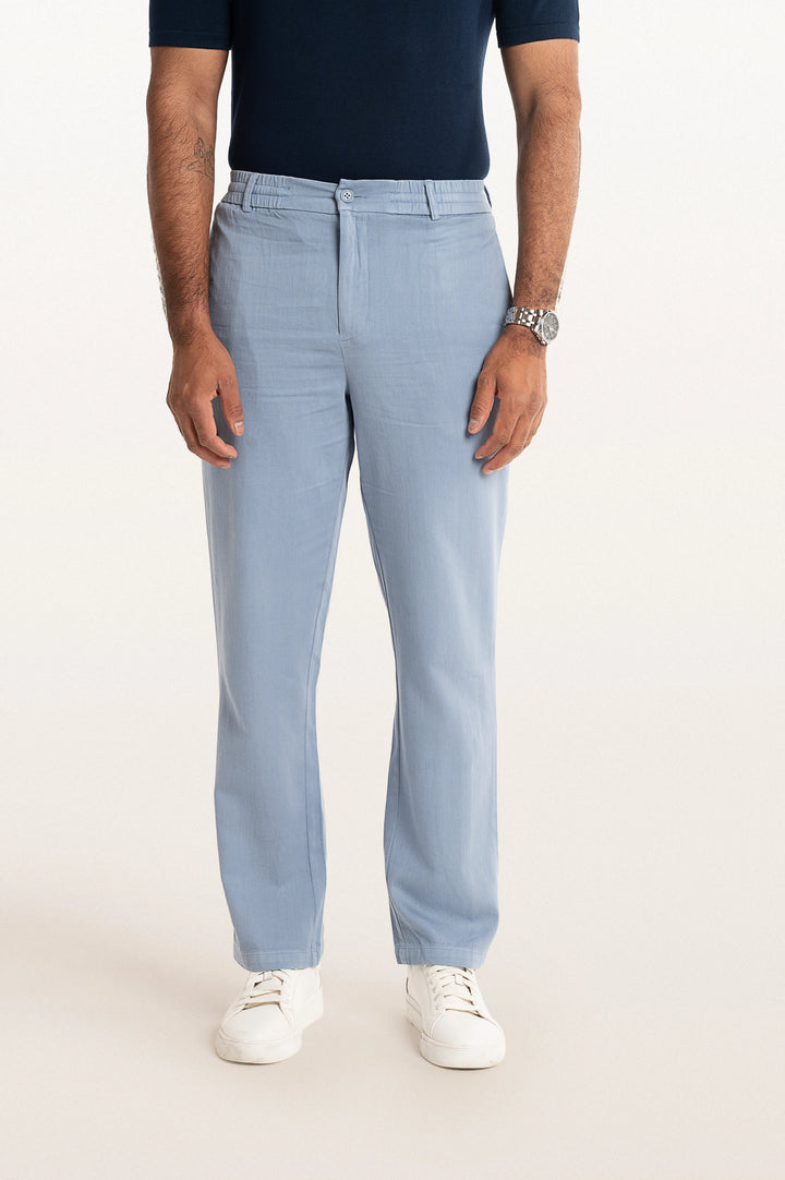 Vito Stormy Blue Men's Smart Fit Pant