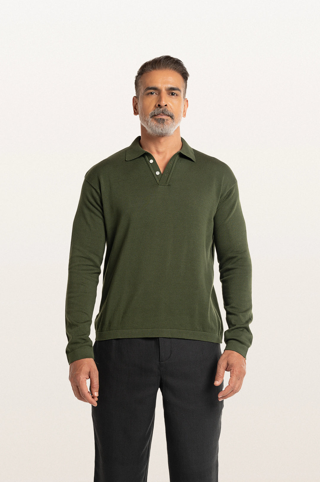 Ilan Bottle Green Men's Smart Fit T-Shirt