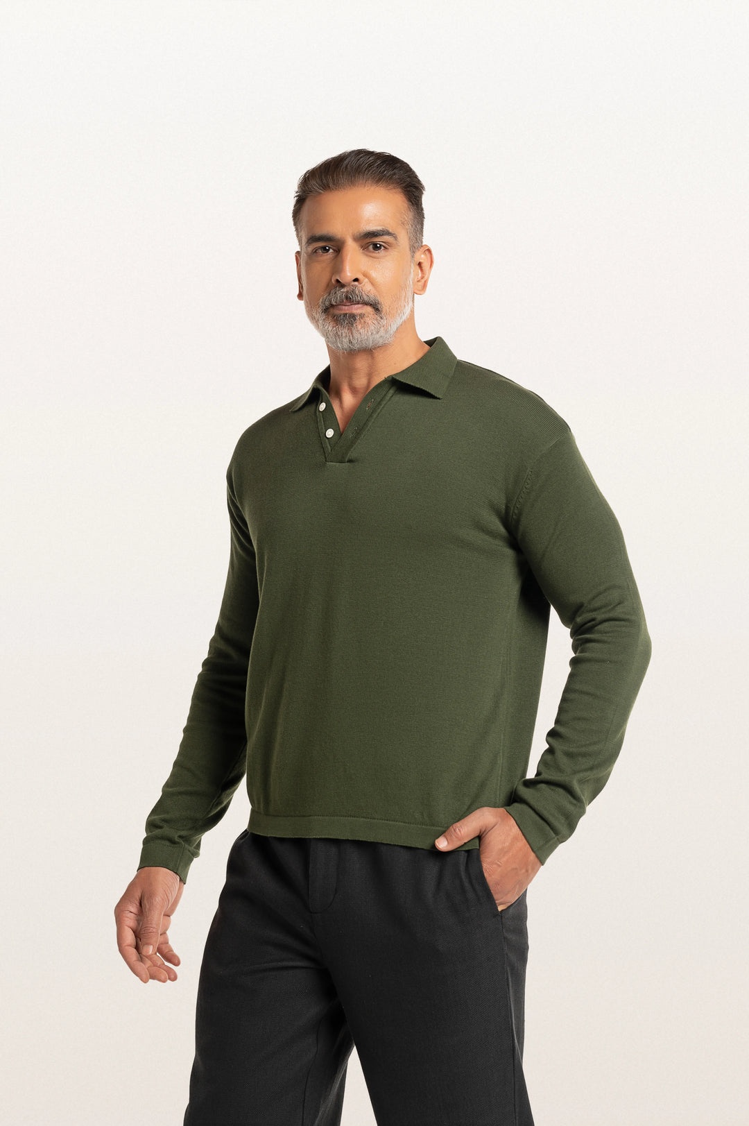 Ilan Bottle Green Men's Smart Fit T-Shirt