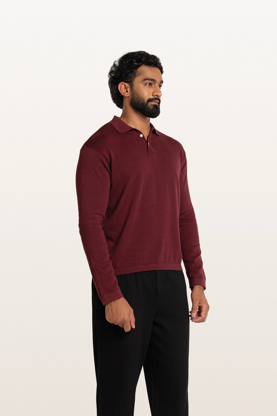 Ilan Red Wine Men's Smart Fit T-Shirt
