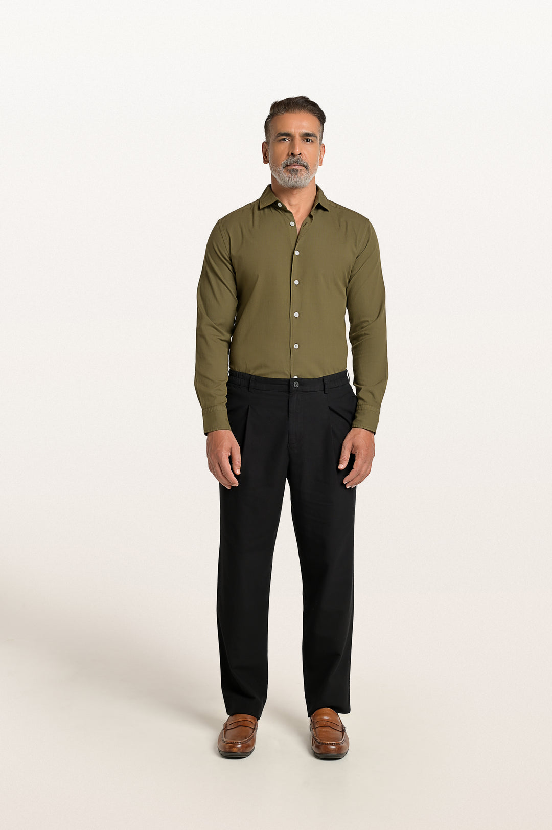 Rune Black Men's Smart Fit Pant