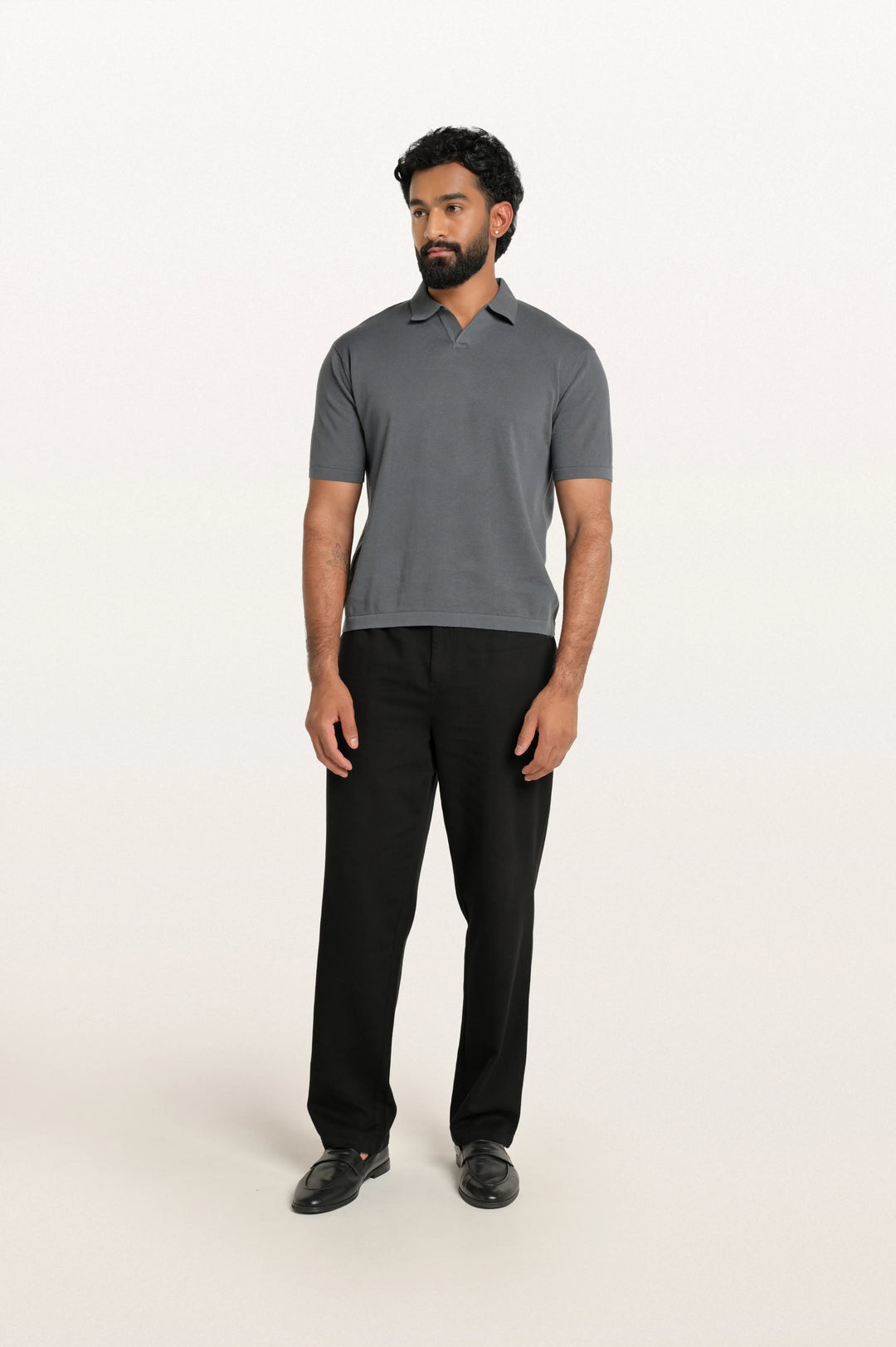 Luma Titanium Men's Smart Fit Polo Tee