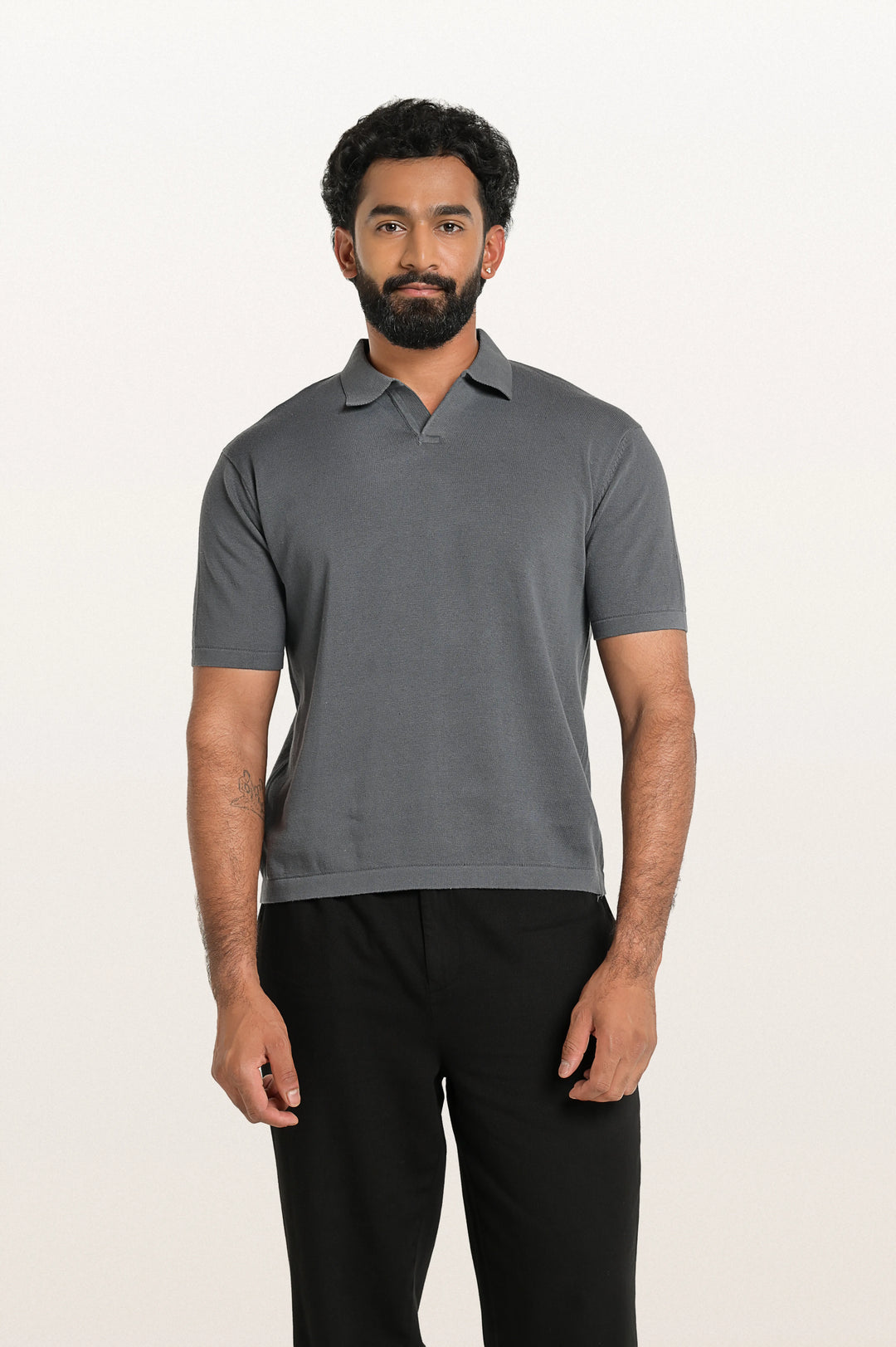 Luma Titanium Men's Smart Fit Polo Tee