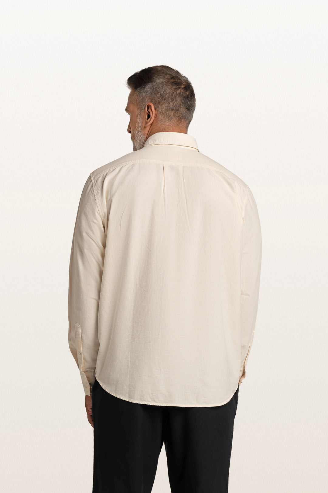 Sian Khadi Ivory Men's Smart Fit Shirt