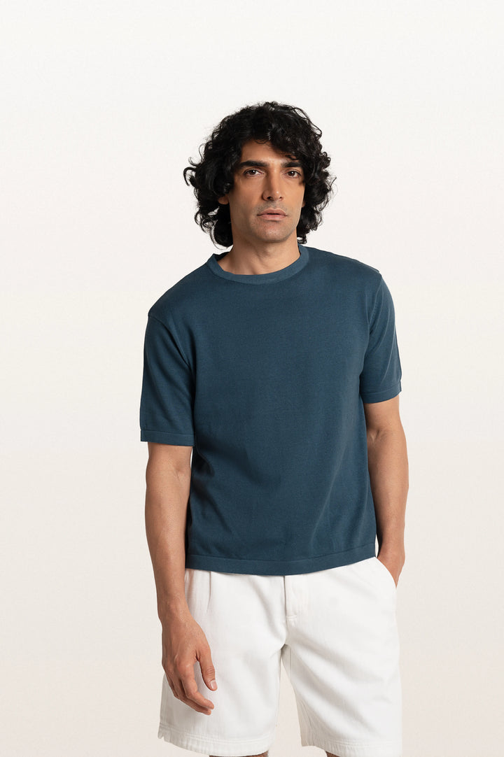Tian Indian Teal Men's Smart Fit T-Shirt
