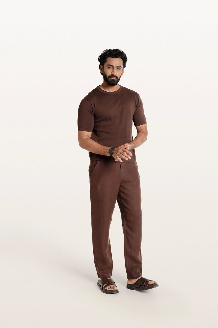 Tian Espresso Men's Smart Fit T-Shirt