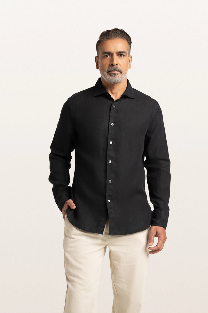 Sloane Black Men's Slim Fit Shirt