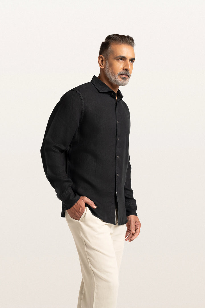 Sloane Black Men's Slim Fit Shirt