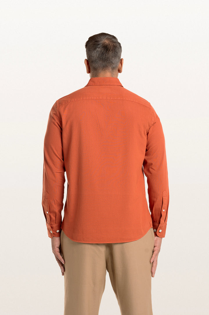 Finn Khadi Bark Men's Smart Fit Shirt