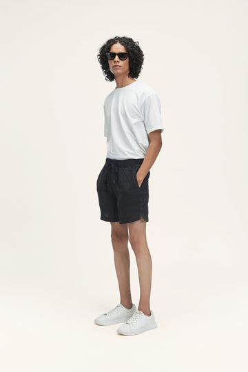 Hvar (100% Linen) Black