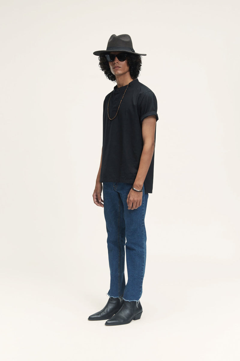 Maui (100% Linen) Black