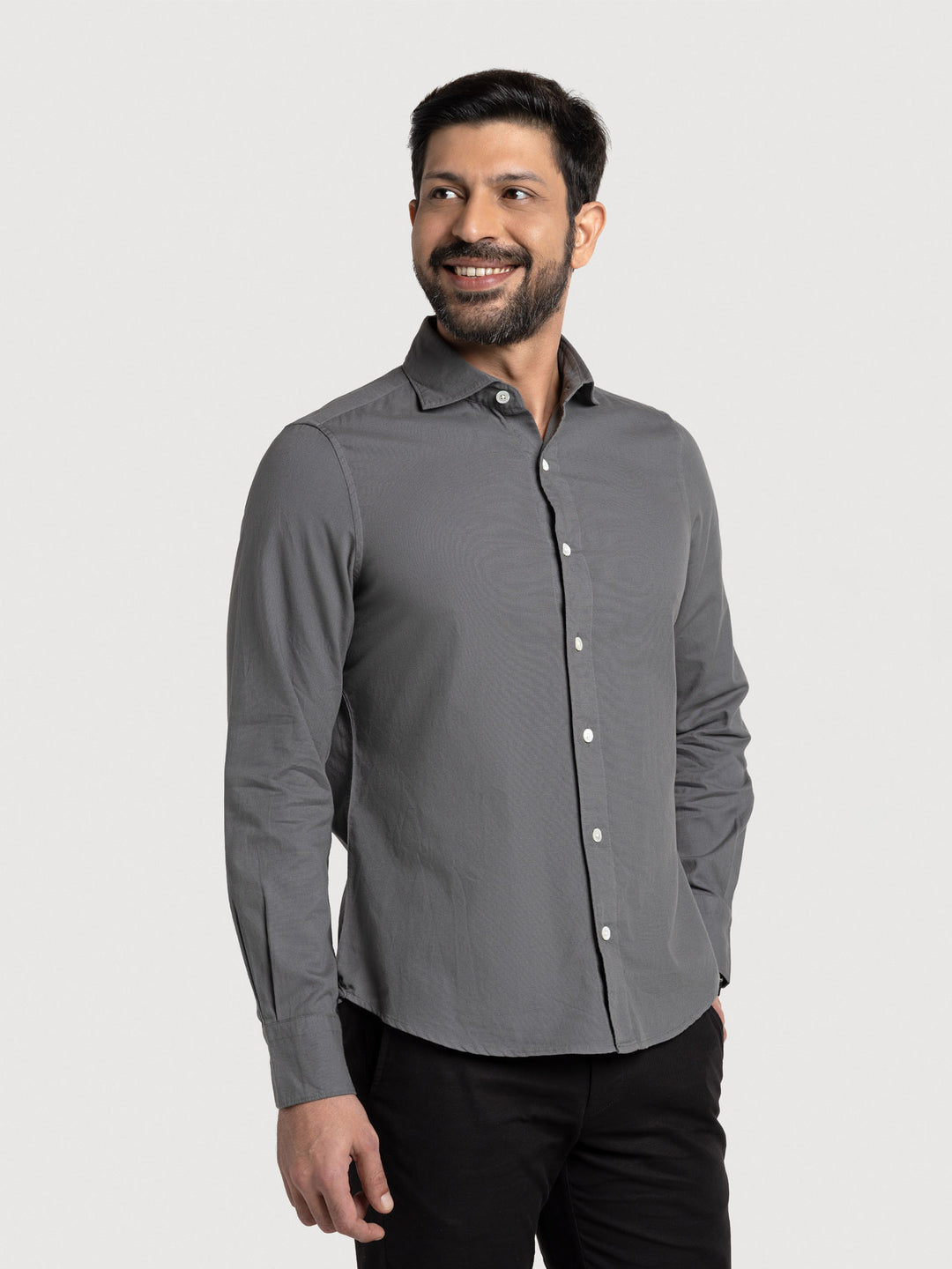 Perry FT Titanium Men's Slim Fit Cotton Shirt