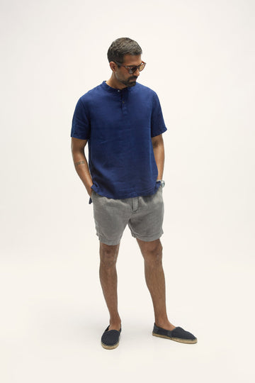 Maui (100% Linen) Blue XS
