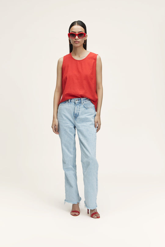 Vesta (Khadi) Red