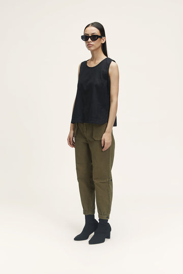 Vesta (Khadi) Black