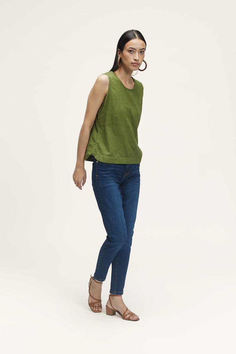 Vesta (Khadi) Olive