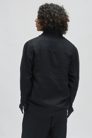 Europa (100% Linen) Black