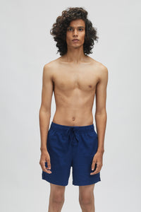 Hvar Blue Men's Resort Fit Khadi Shorts