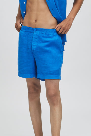 Costa (100% Linen) Cosmic Blue