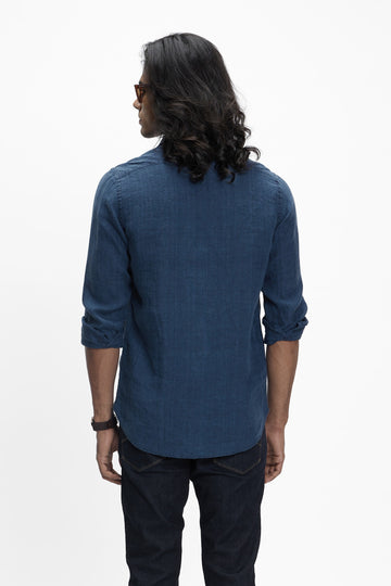 Quai (100% Indigo Linen)