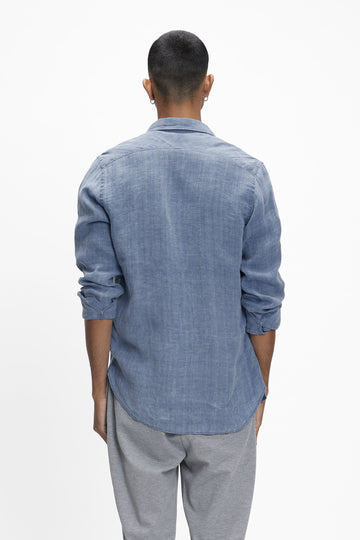 Quai (100% Indigo Linen)
