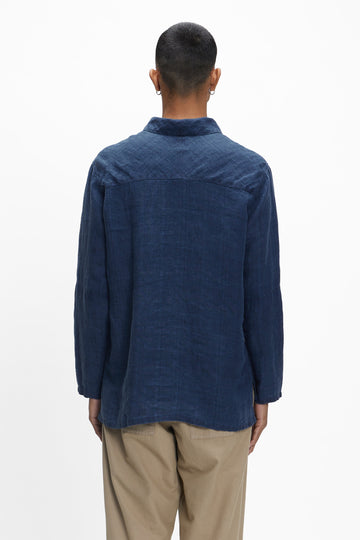 Azores (100% Indigo Linen)