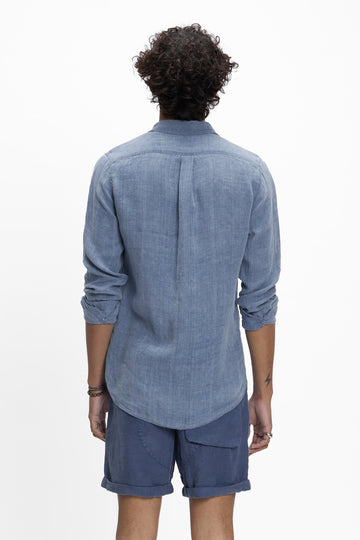 Titan (100% Indigo Linen)