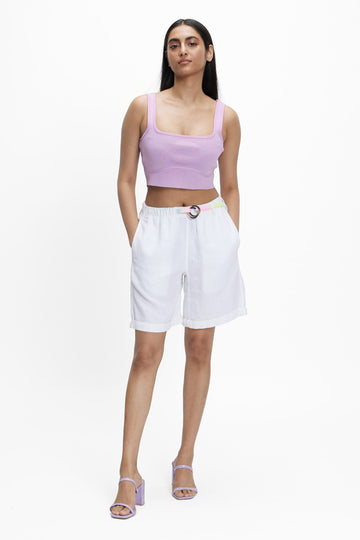 Seasee (100% Linen) White