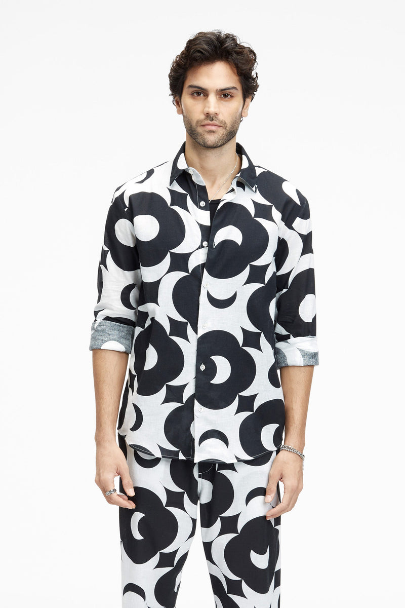 Dante Khadi Shirt Moonglow black S