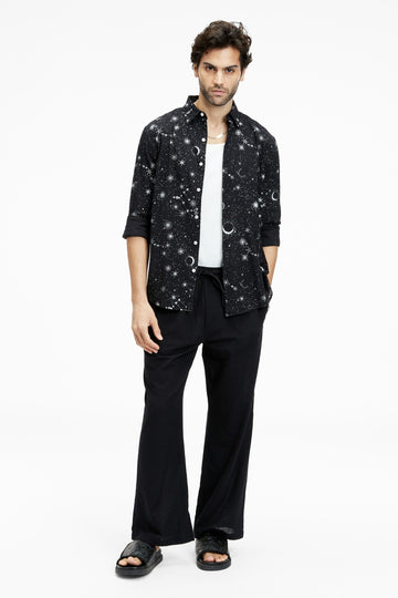Dante Khadi Shirt Ecofoil Sparkle Black S